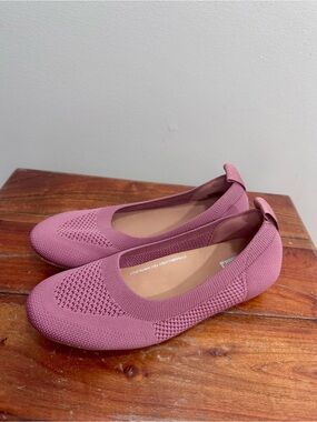 FitFlop Women's Allegro Ballet Flats in Warm Rose Size 6